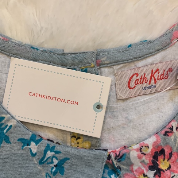 6-12 M Cath Kids London Floral Dress with Carter’s Sweater - Picture 12 of 15